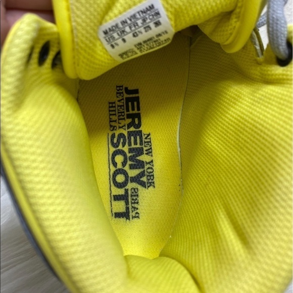 RARE Adidas X Jeremy Scott Spell-out Sneakers - Picture 10 of 14